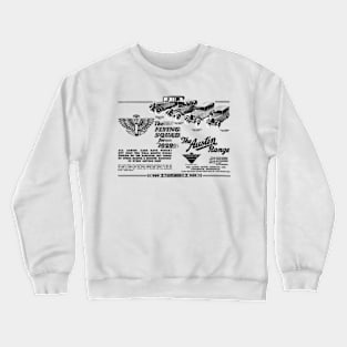 1929 AUSTIN CARS RANGE - advert Crewneck Sweatshirt